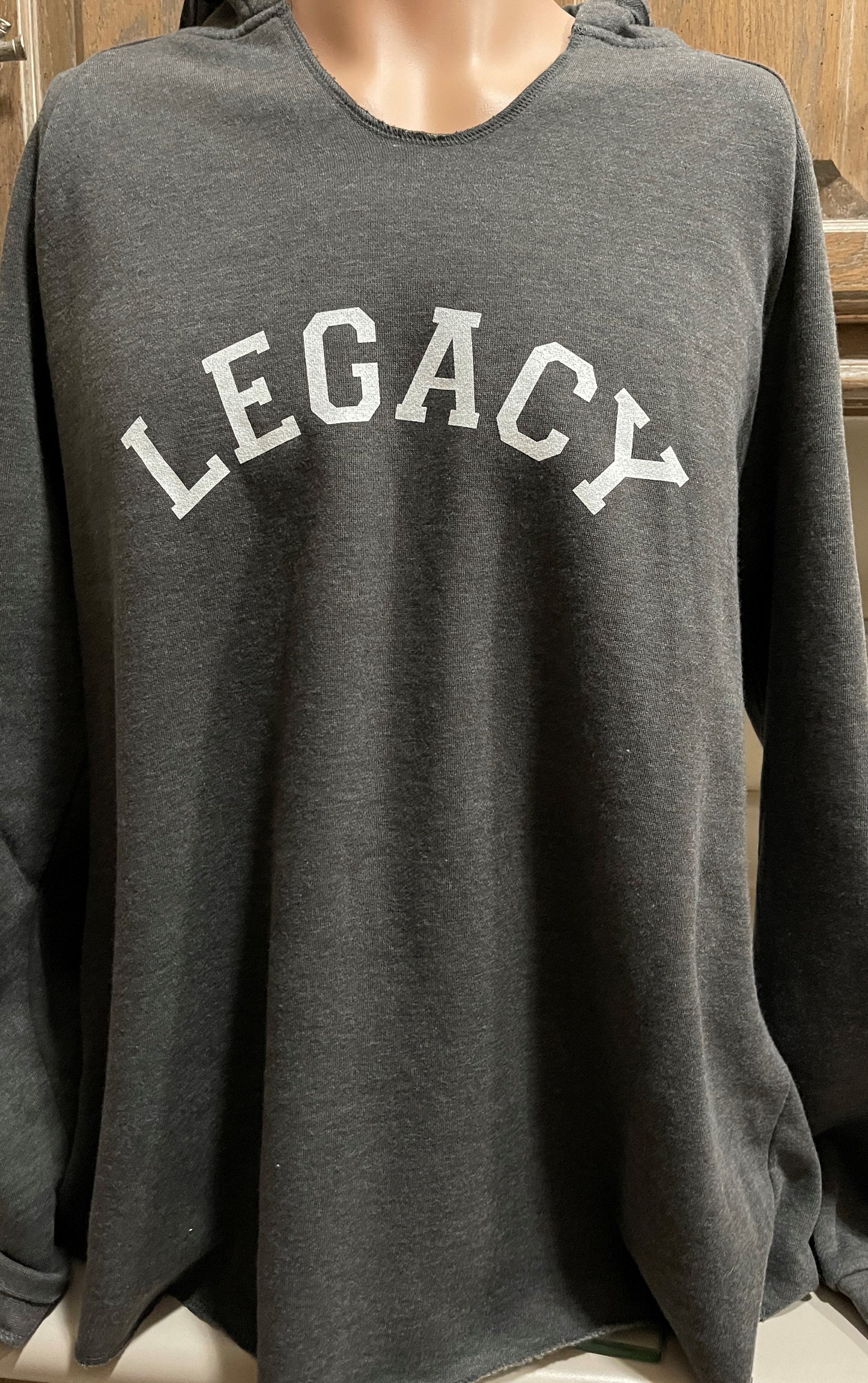 Women's Hooded Sweatshirt-ITC-Grey