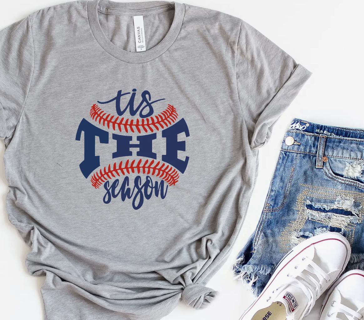 Buy Tis the Season Baseball Hoodie Baseball T-shirt Design All