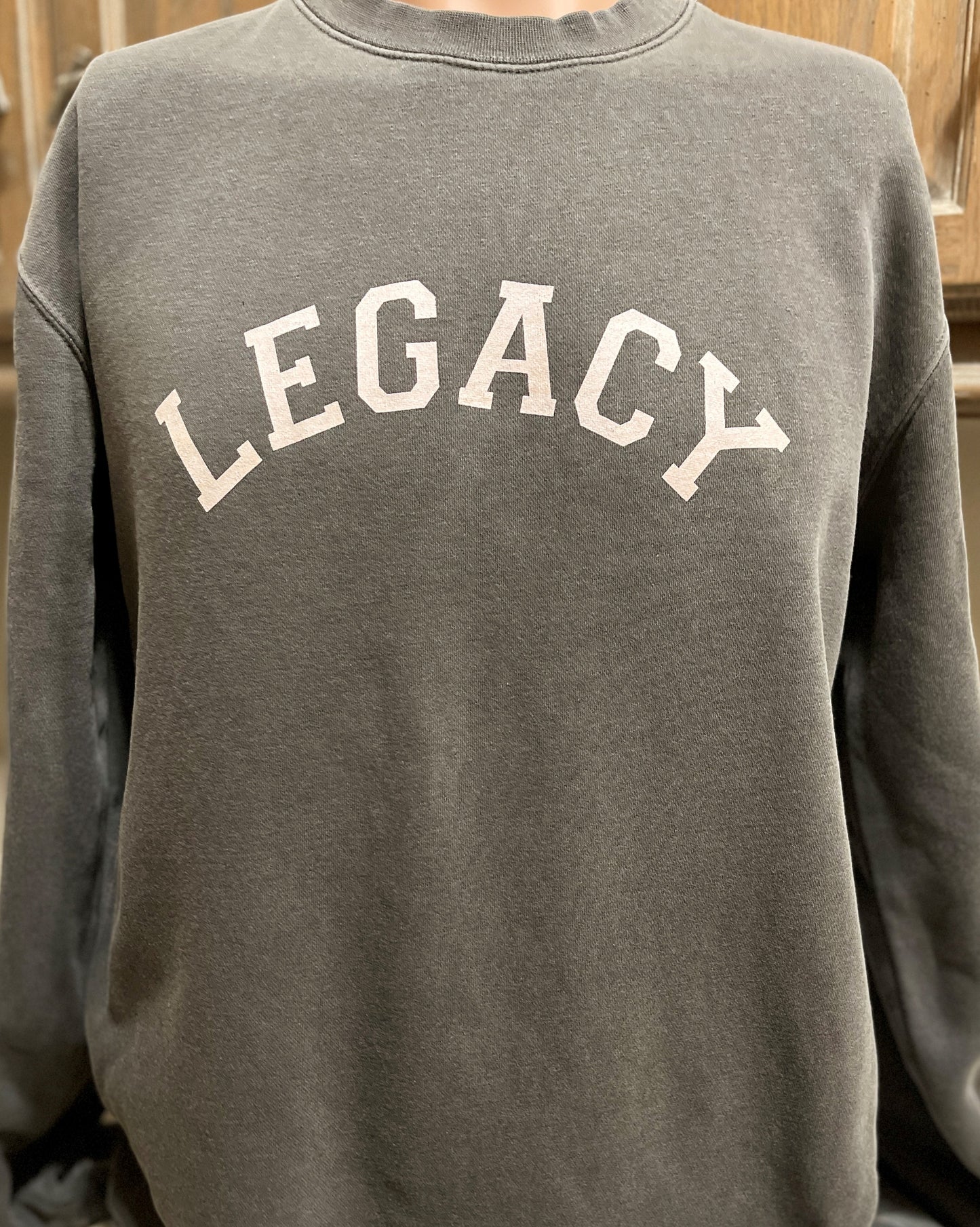 Crewneck Legacy Sweatshirt-ITC-Vintage Charcoal
