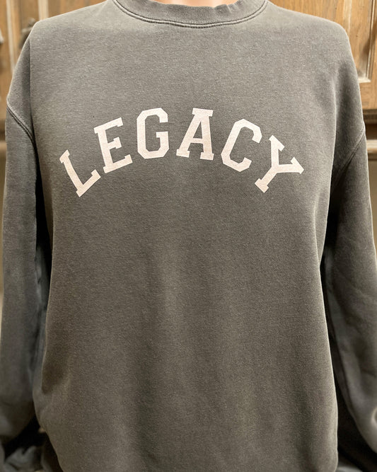 Crewneck Legacy Sweatshirt-ITC-Vintage Charcoal