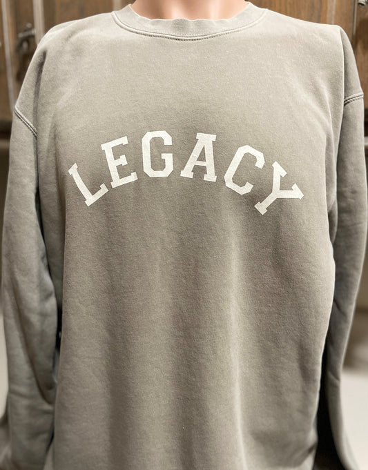 Crewneck Legacy Sweatshirt-ITC-Vintage Stone Grey